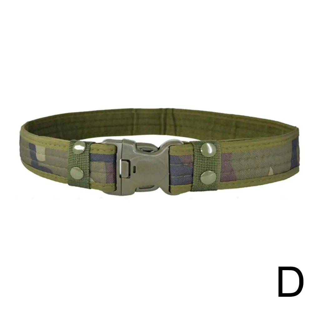 1pc Army Style Tactical Belt EVA Sponge Canvas Quick Belt Belt Suit Frog Outdoor Release Comfortable Easu Men Training Canv X3H4