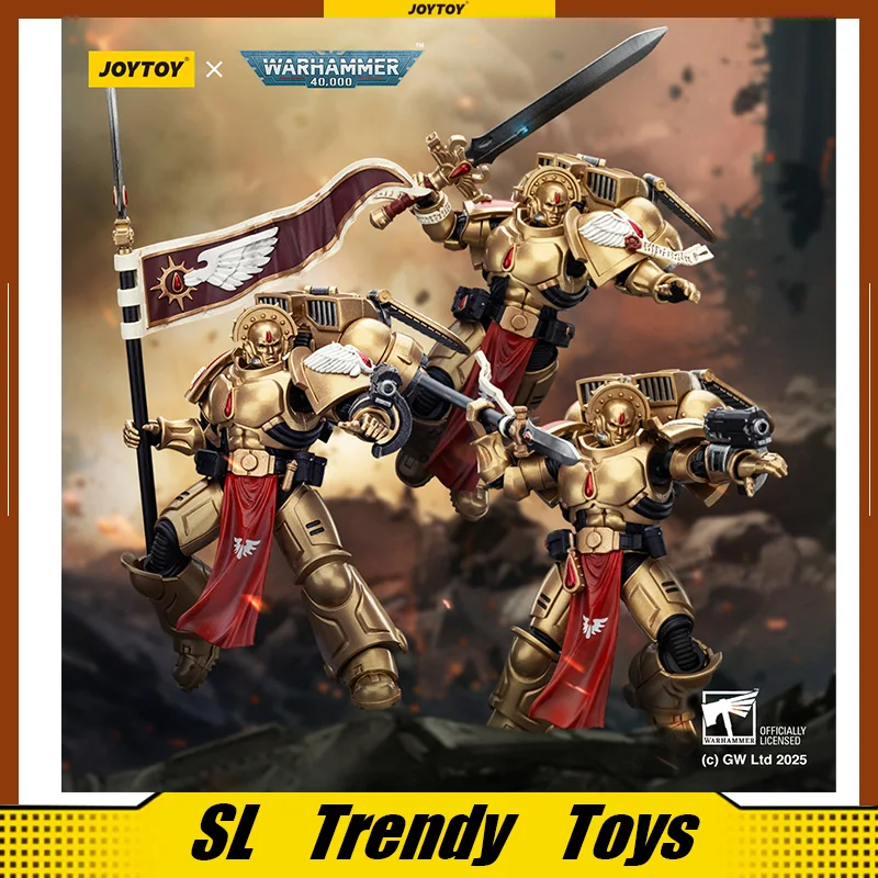 [preordine]-joytoy-1-18-action-figure-warhammer-40k-blood-angels-guardia-sanguinaria-con-pistola-inferno-e-lama-encarmine-giocattoli