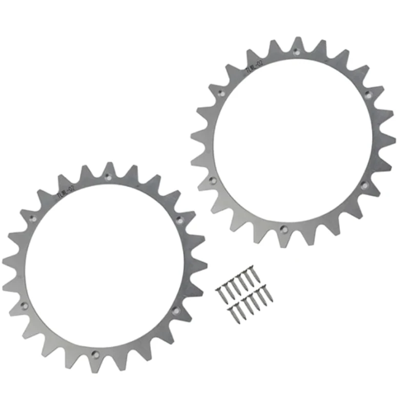 2025Parti per tosaerba robot da giardino Punte per ruote in acciaio inossidabile TLWL-02 per WR153E WR155E WR147E.1 WR148E