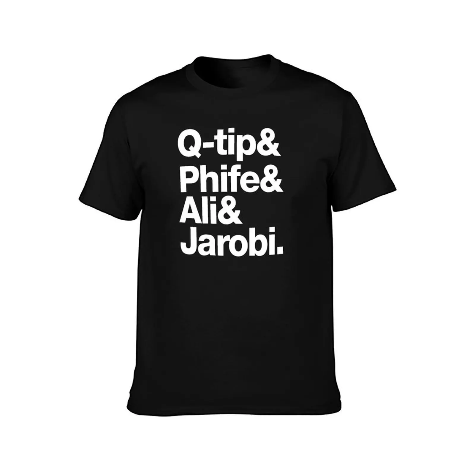 Q-tip, Phife,Ali and Jarobi Tribe Called Quest T-Shirt Festival Party Tee Top T-Shirt
