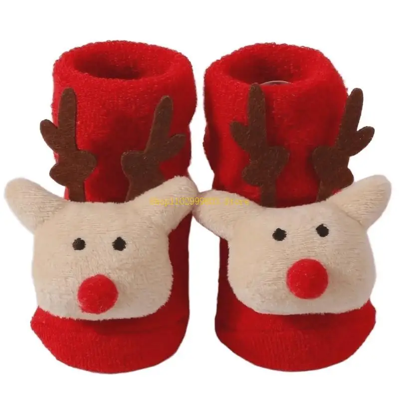 Cotton Baby Socks Christmas Comfort Socks Walking Socks for Everyday Comfort J0MF