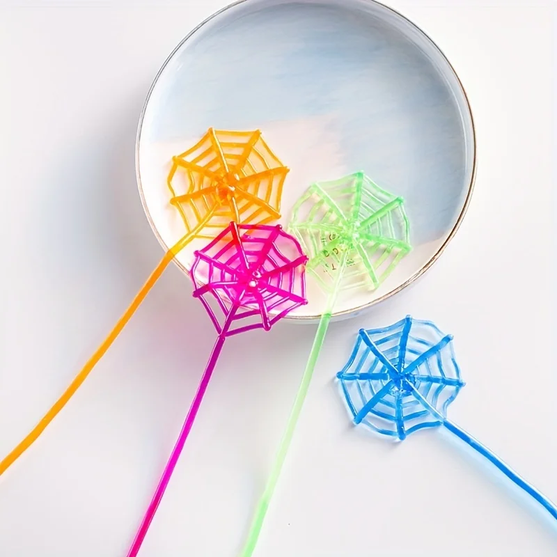 Funny Sticky Spider Web Toy  Favor Sticky Hands Toys Birthday Party Halloween Carnival Party Supplies Gift