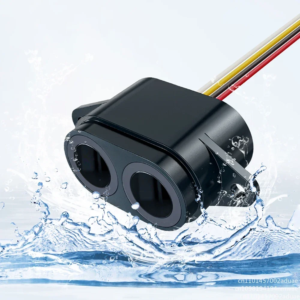 Ultrasonic Liquid Level Sensor Container Water Level Liquid Monitoring IP67 Waterproof Obstacle Avoidance Module RS485