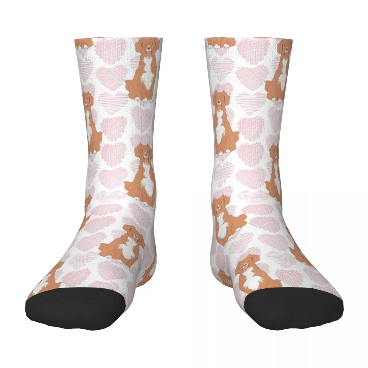 

Love Nova Scotia Duck Tolling Retriever Toller 2 Socks cute aesthetic sheer Boy Child Socks Women's