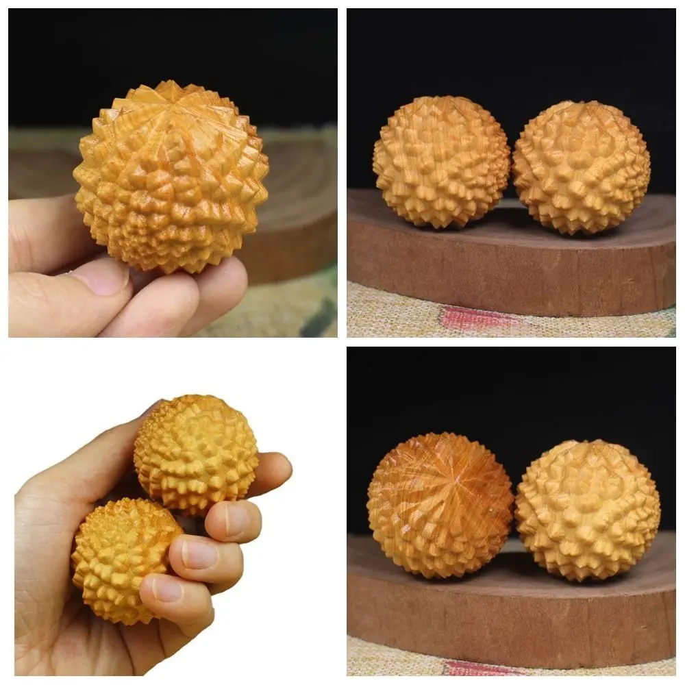 Creative Gift Wood Hand Massage Balls Relax Hands 45mm Hand Training Massage Small Ornaments Collection Collection Ball