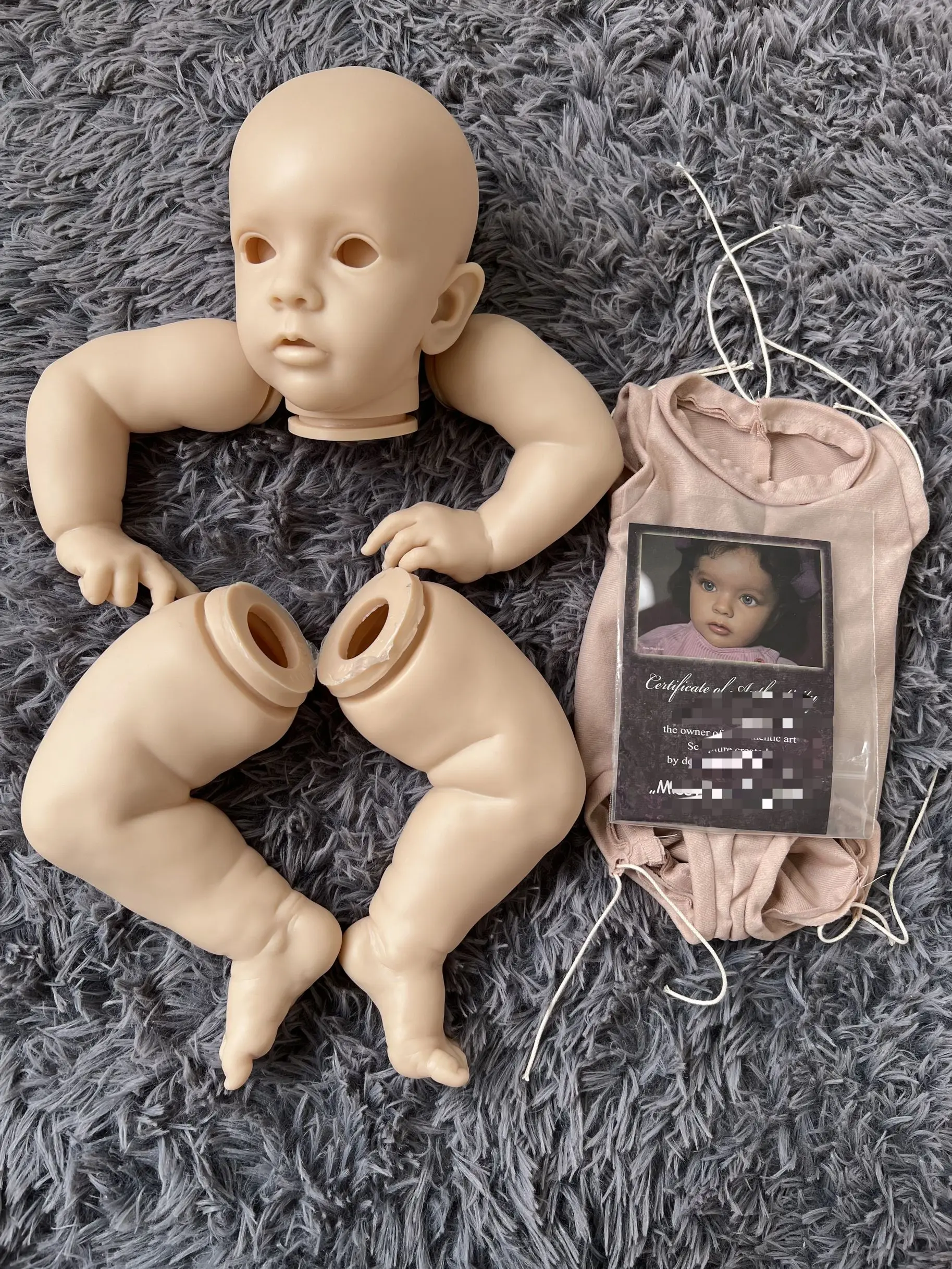 23 inches Reborn Doll Kit Missy Solde out Limited Edition Unfinished Doll Parts