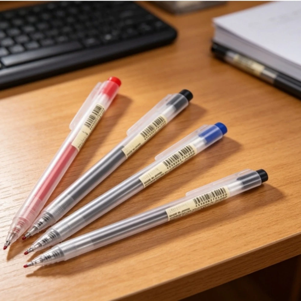 0.5mm Druk Gel Pen Inkt MUJIs  - Muji Stationery Gel Pen recensie en prijs