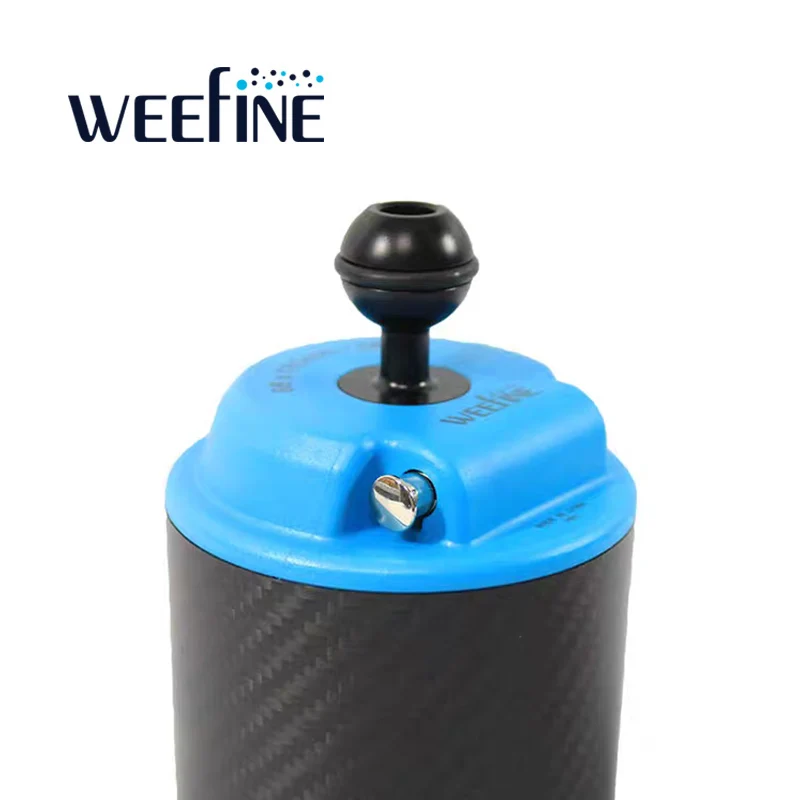 Weefine WFA37 Adjustable Buoyancy Carbon Fiber Float Arm Extend Bracket for Strobe Flashlight Underwater Photography Accessories