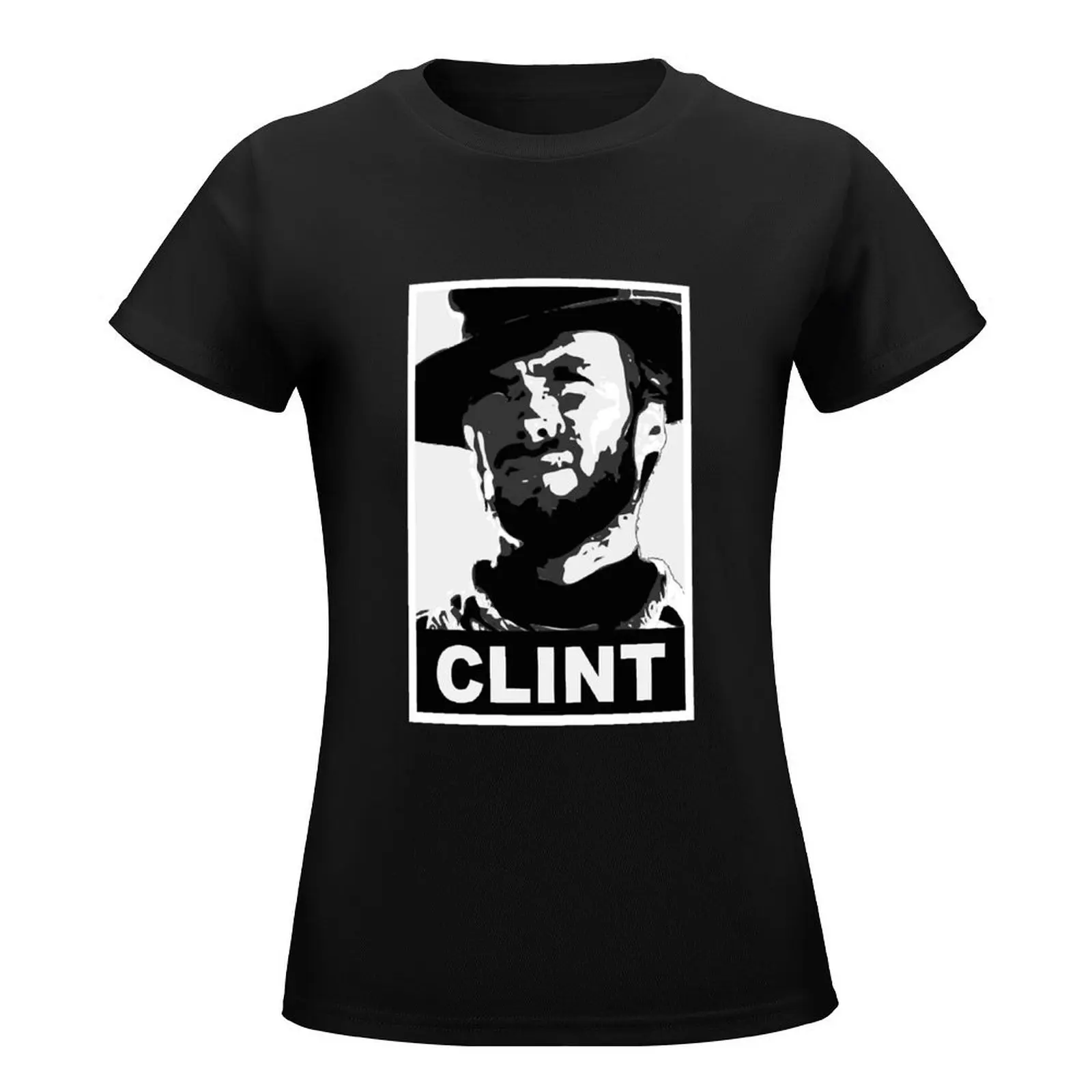 For Men Women Clint Conservative Edition Retro Vintage T-Shirt quick drying blanks Female clothing tshirts woman