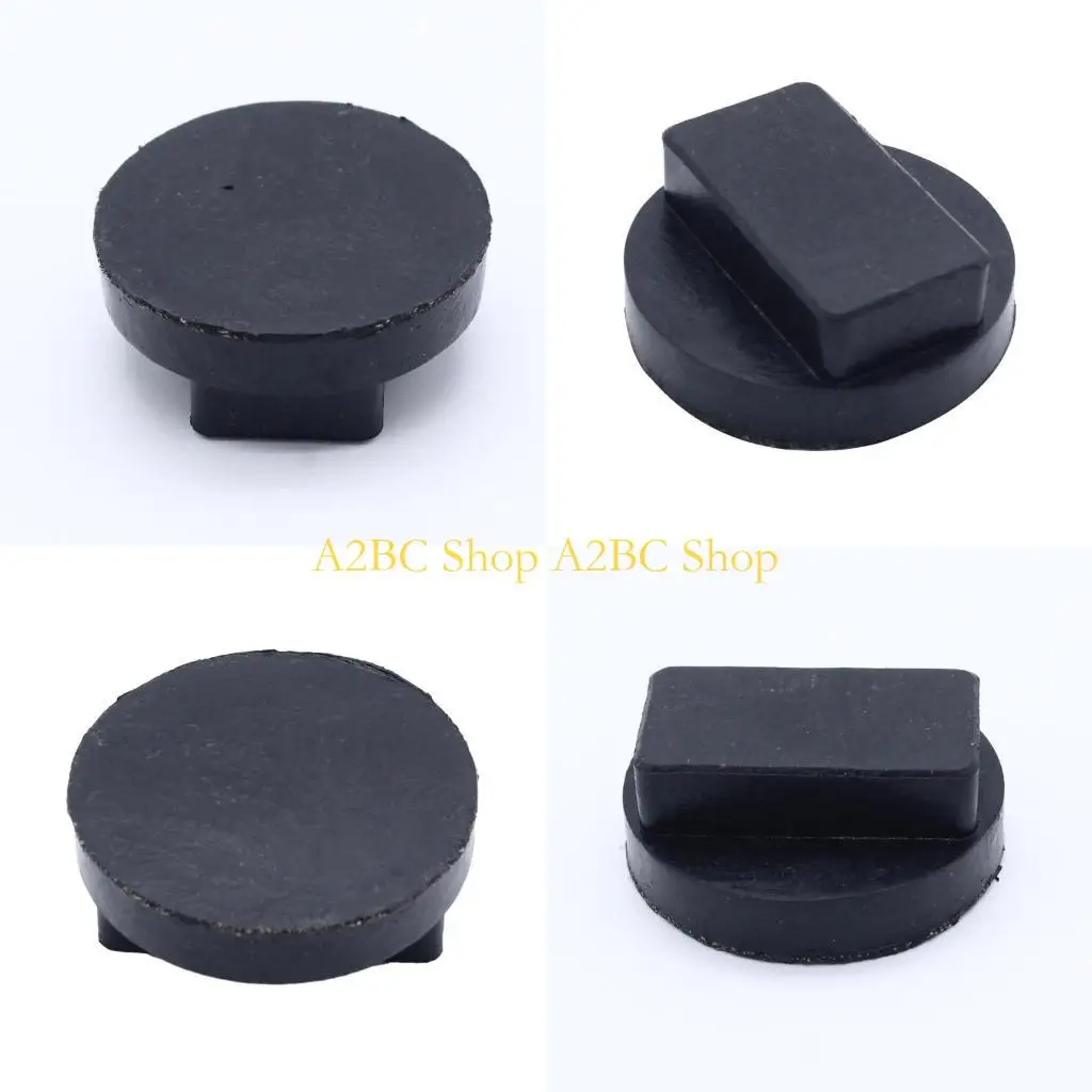 

A2BC Universal Rubber Adapter Rubber Jacking Pad Tool Jacks Pad Adapter to Avoid Sill Damage Durable Corrosion Resistant Pad
