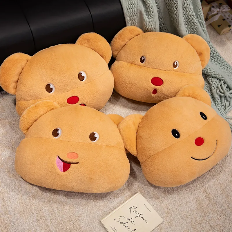 

Plush Stuffed Teddy Bear Dolls Kawaii Sofa Cushions Kids Birthday Gifts