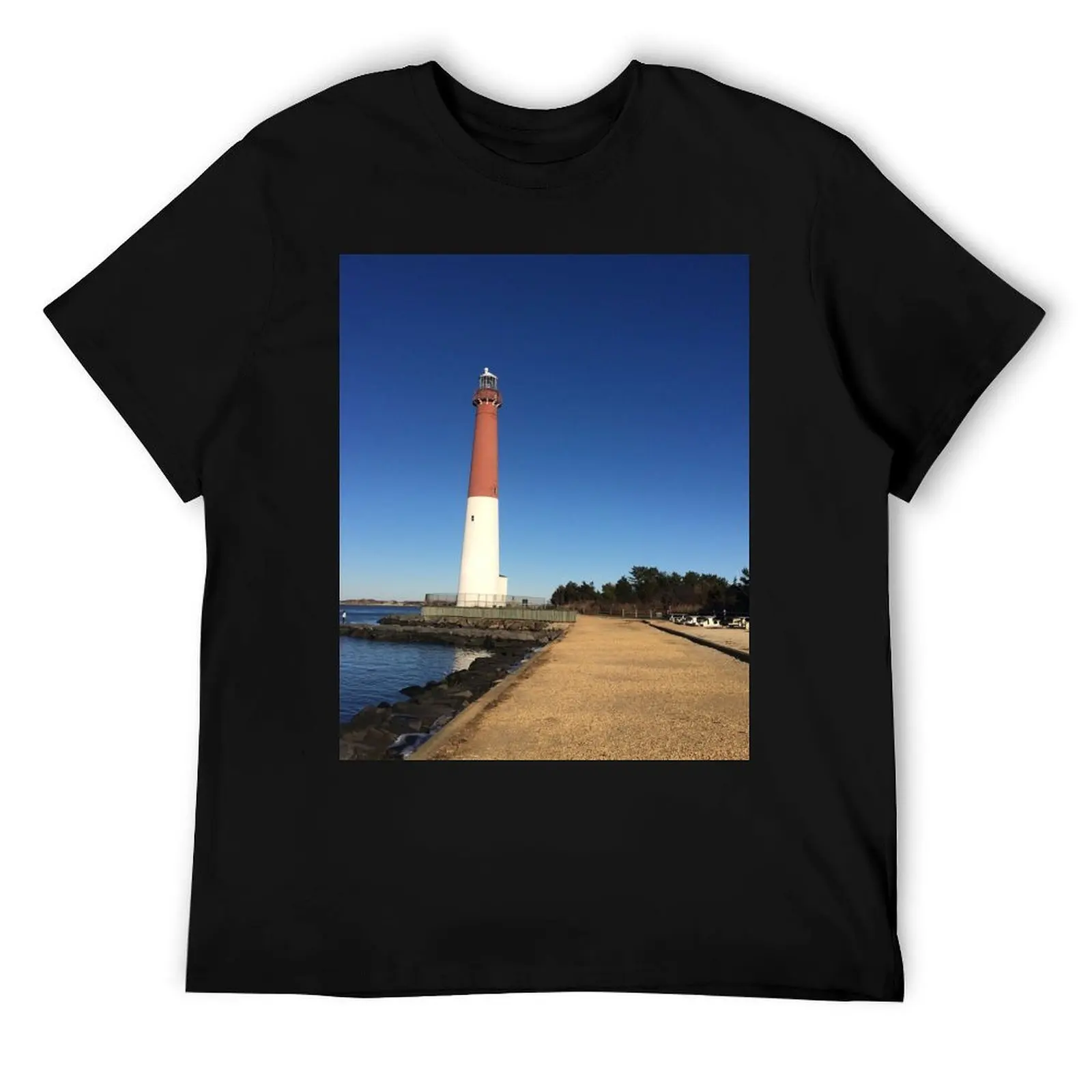 

Old Barney, Barnegat Lighthouse, NJ T-Shirt funny t shirts cotton t shirt custom print T-Shirt