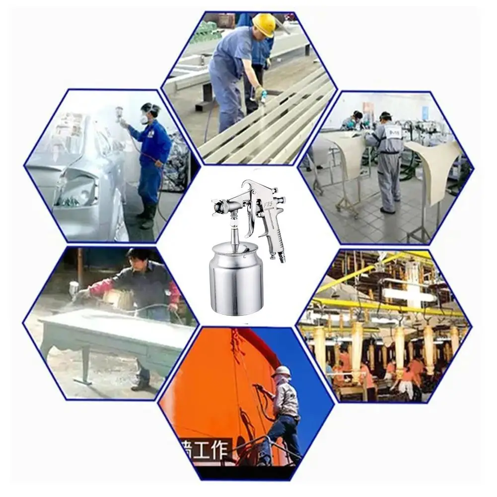 Высококачественный Пневматический Аэрограф F75 с соплом 1,5 мм, Автомобильный многофункциональный спрей, фотоинструмент S7z3