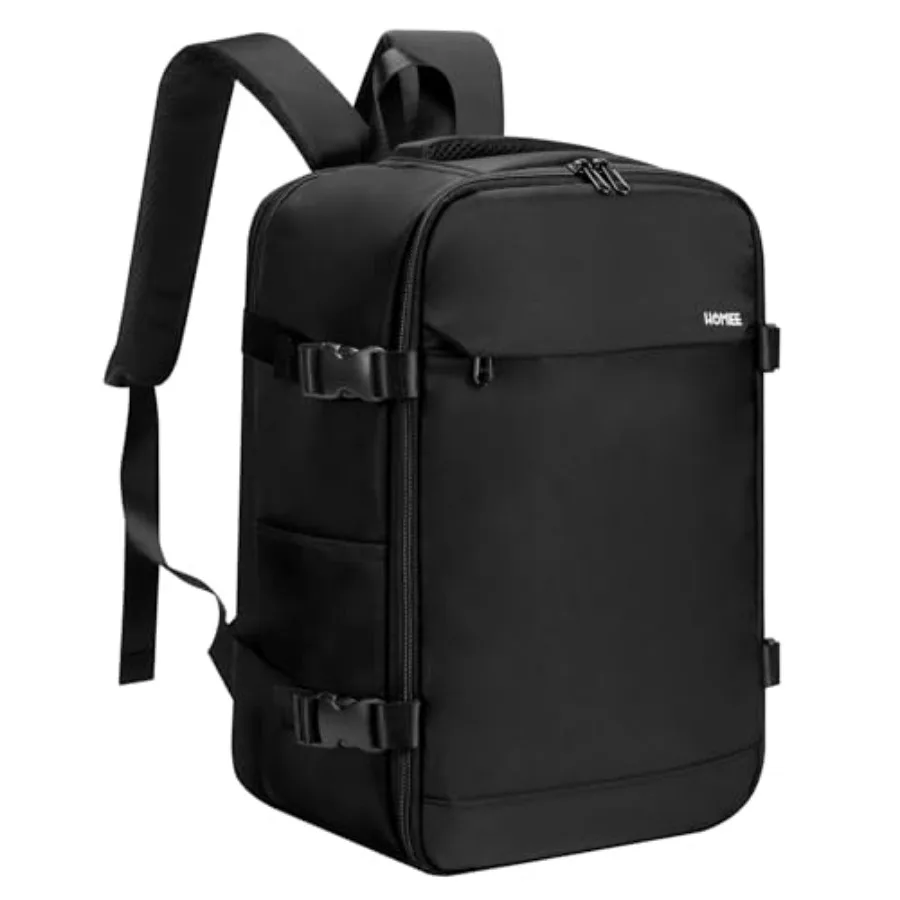 

HOMIEE Travel Backpack 18x14x8 Spirit Airlines Personal Item Bag, TSA Approved Under Seat Carry On Backpack Water Resistant Lig