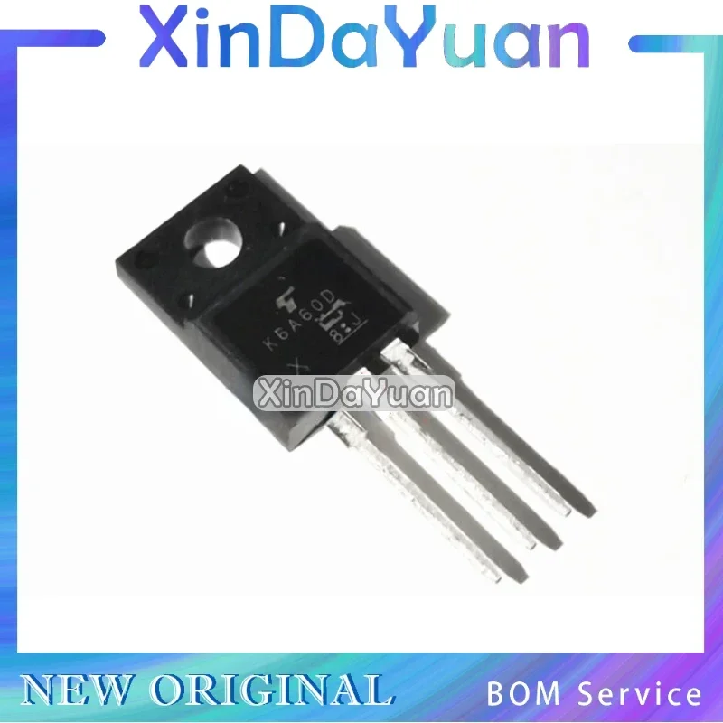 

10 шт. K6A60D TK6A60D TO-220F 6A/600V МОП полевая трубка