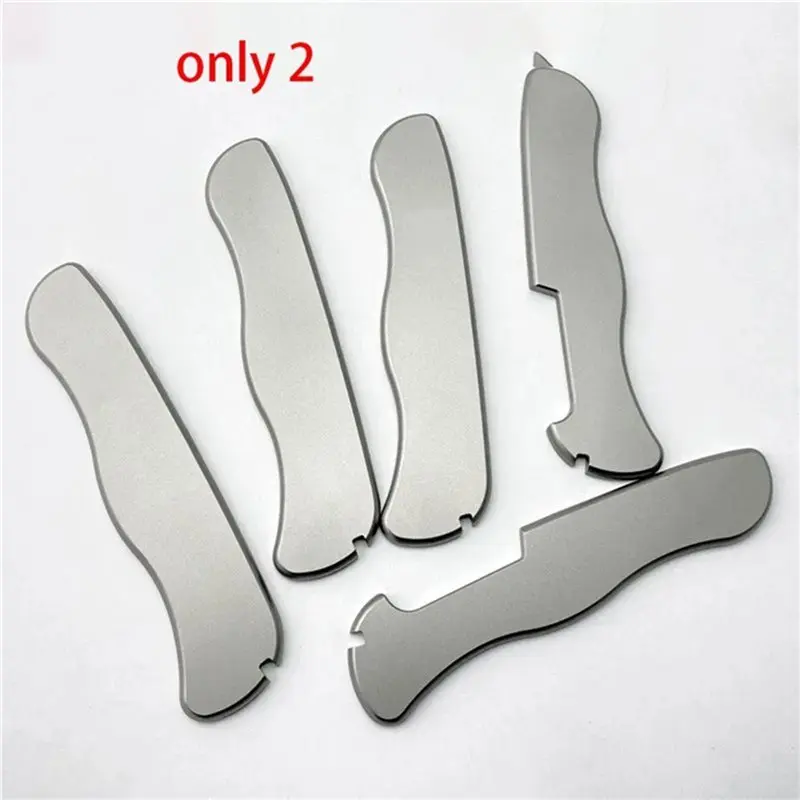 A27F-Knife Handle Patches Titanium Alloy TC4 DIY Shank Patch Pocket Knife Shank Patch Titanium Alloy Handle