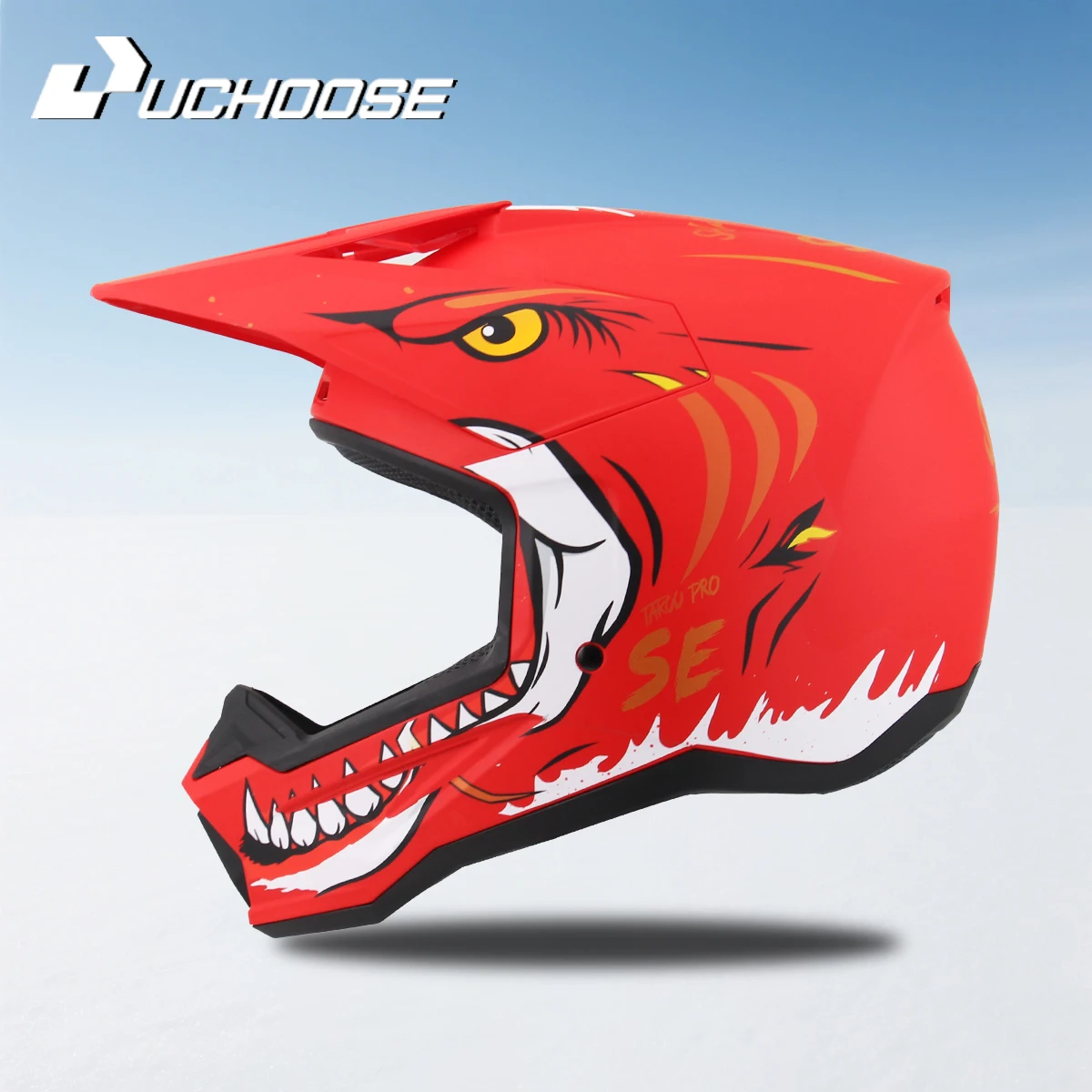 

906 Motorcycle Riding off-road helmet, fully covered electric vehicle, pulling full helmet, mountain downhill, all season