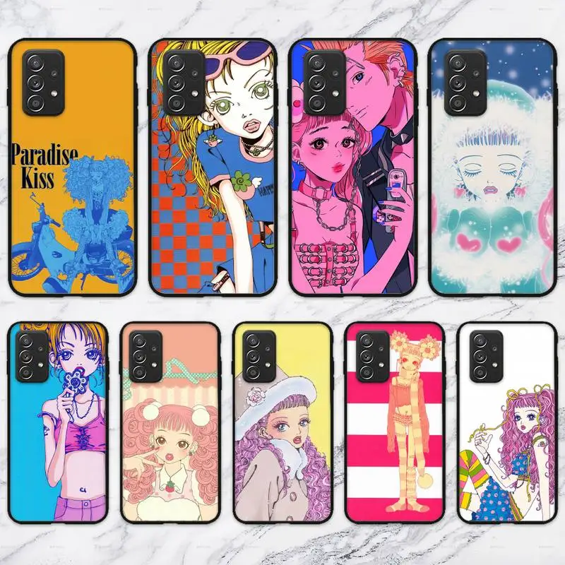 paradise kiss miwako Phone Case For Samsung Galaxy A02 A12 A21 A22 A32 A41 A42 A51 A71 A72 Shell