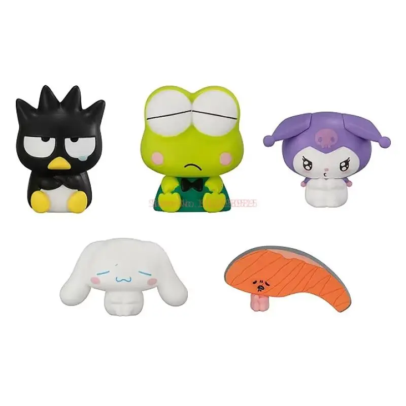 Bandai Genuino Kawaii Sanrio Keroppi Bad Badtz Maru Cinnamoroll Ornamenti Gacha Anime Figura Giocattolo Ragazza Bambino Carino Festival Regalo