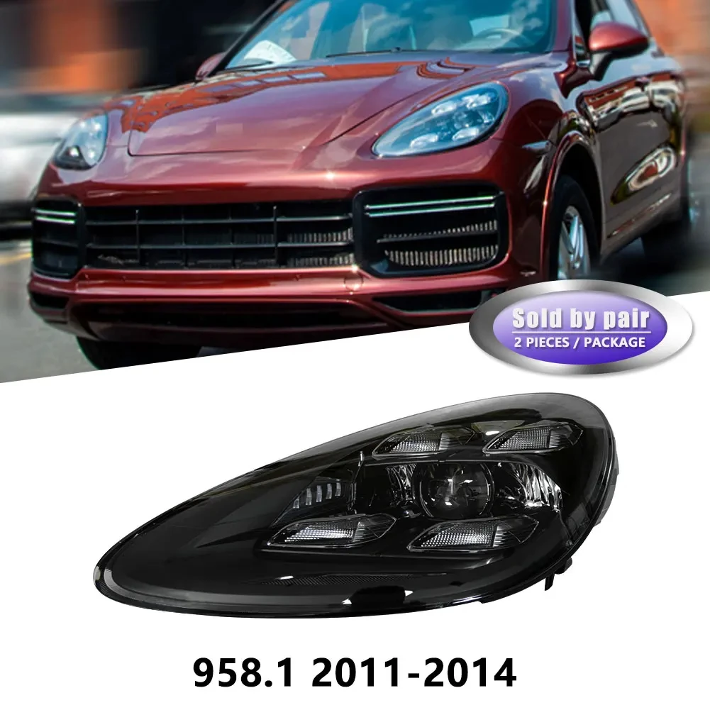 ポルシェカイエン 2011-2018 LEDヘッドライト 958.1 958.2 6000K