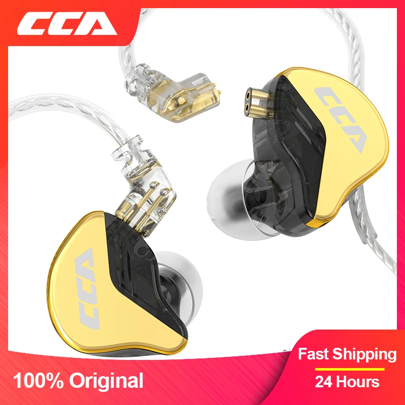 CCA-CRA+ auriculares intrauditivos con cable, cascos HiFi con Monitor, cancelación de ruido, deportivos, KZ ZEX Pro NRA