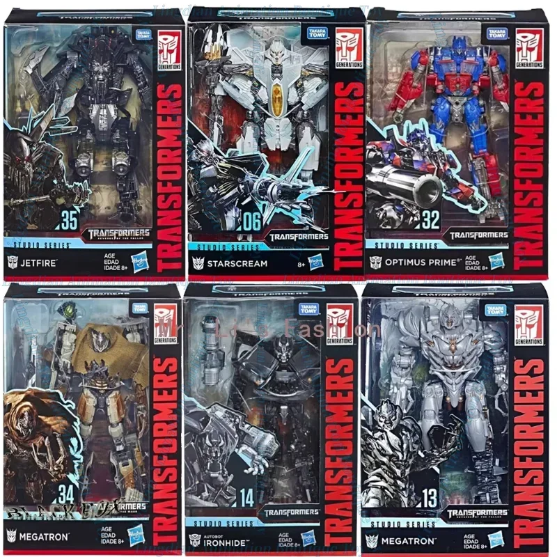 In Stock Transforming Toys Studio Series SS Full Series 1-61 Starscream Lock OP Steel Megatron Bee Action Figure Collection Gift