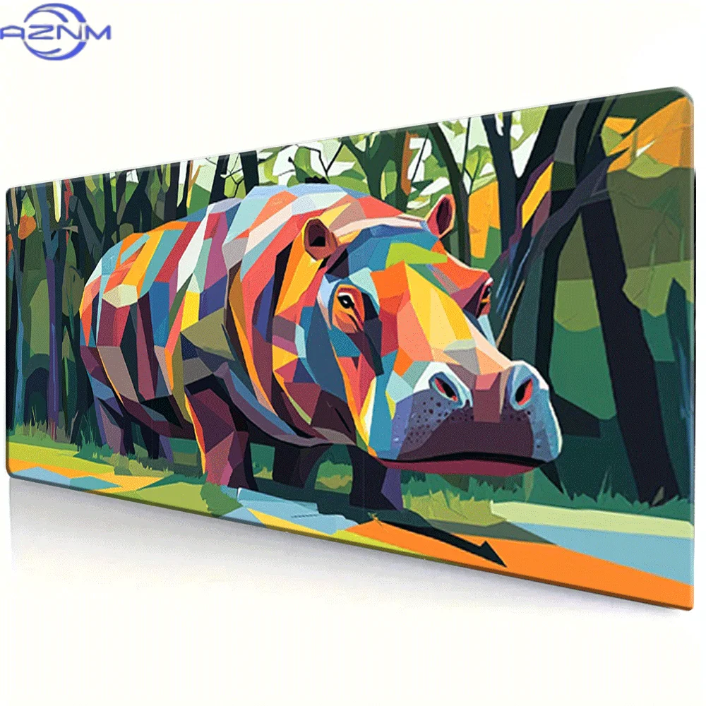 Pack of 1, Oversized Mouse Pad, Vase on Desktop, Suitable for Computer and Laptop Gamers and Office Workers, Stylish and Durable