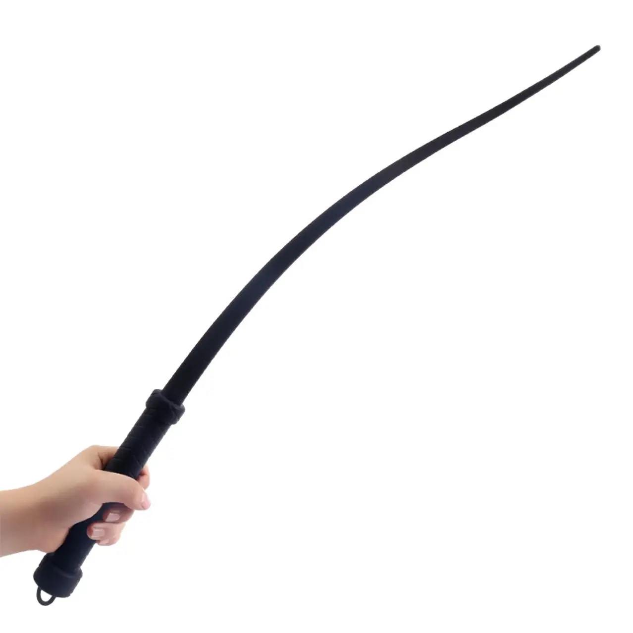 60CM Silicone Horse Whip Equestrian Training Cosplay Horse Training Whip Spanking for Riding view 5