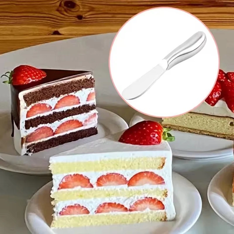 Stainless Steel Multifunction Butter Cutter Cheese Jam Spreaders Cream Wiper Kitchen Gadget Easy Clean Bread Knife