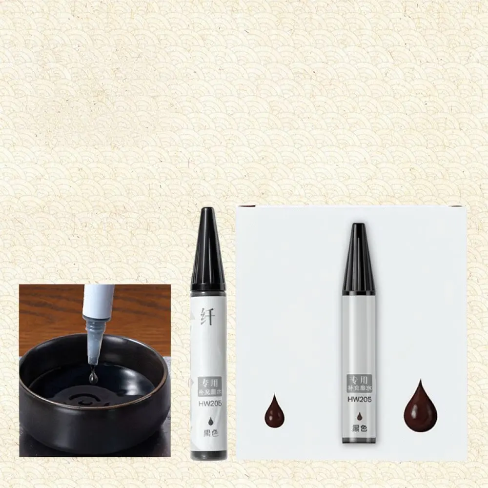Professional Refillable Brush Pen For Deli Soft Tip Marker Flexible Nib Calligraphy Writing Sketching Drawing Stationery