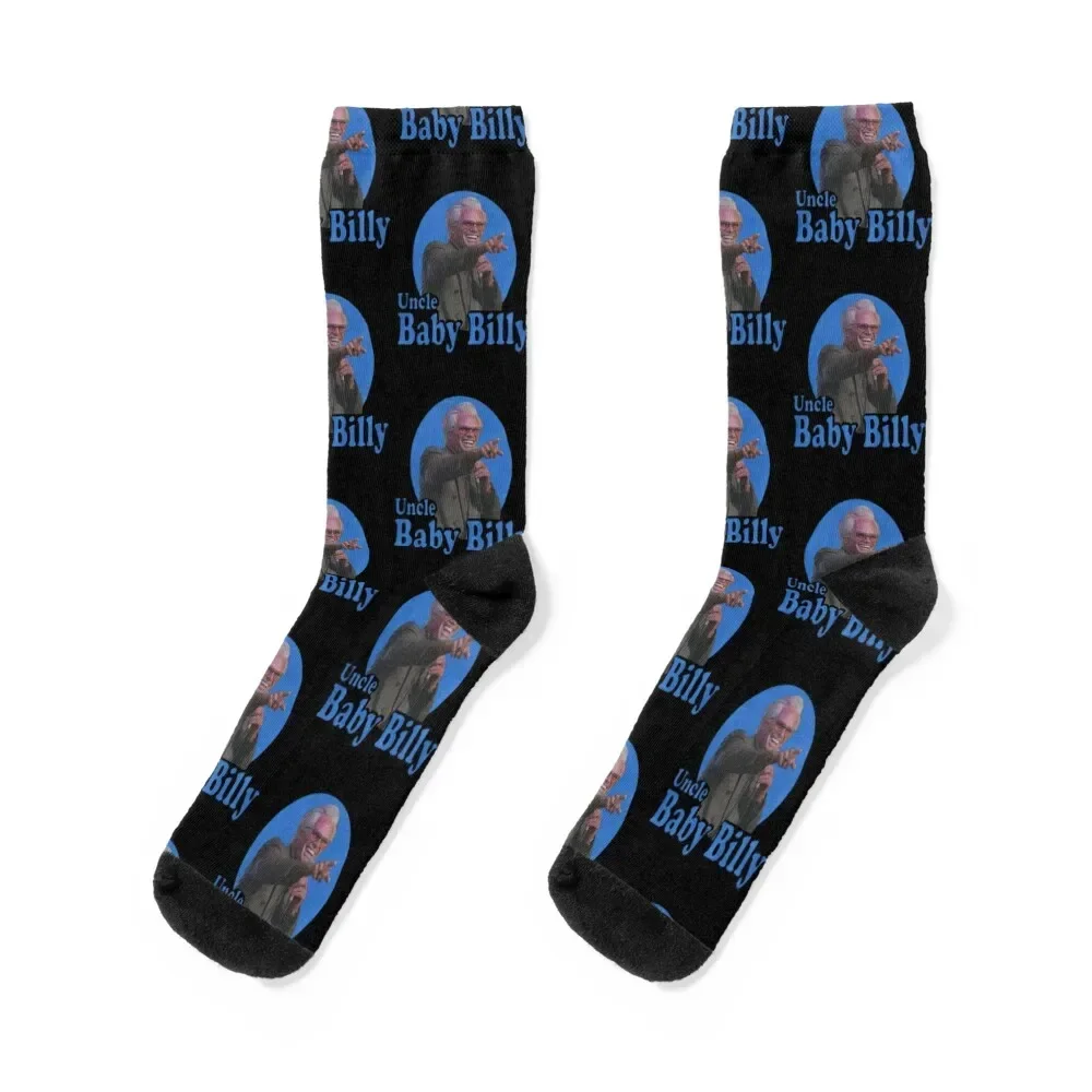 Uncle Baby Billy Righteous Gemstones Humor Socks hip hop winter gifts happy Men's Socks Luxury Women's