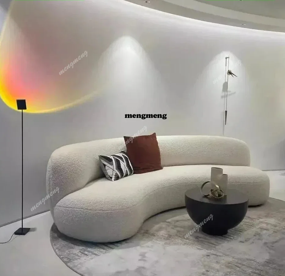 

Hot sales Elegant Plush Modern Luxury Living Room Sofa Classic Lounge Designer Furniture Relaxing Divani Da Soggiorno Mueble Hom