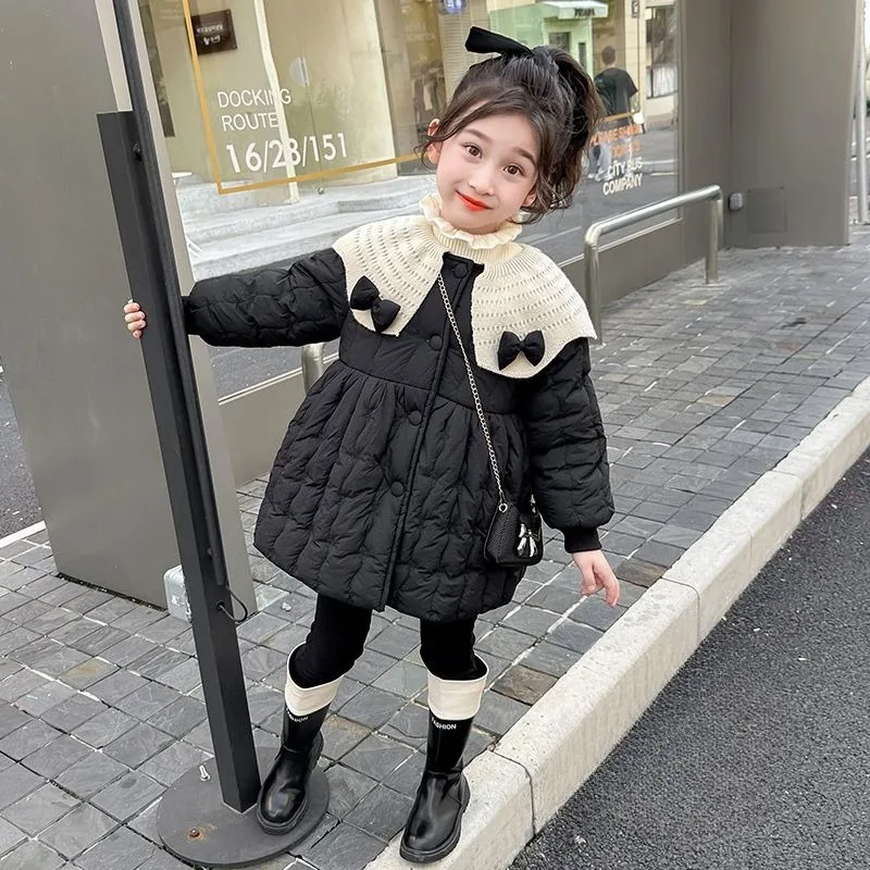 

【Новинка 2025 года】Осенне-зимняя флисовая куртка на термоподкладке для девочек — теплое утепленное зимнее пальто для маленьких девочек, горячая распродажа