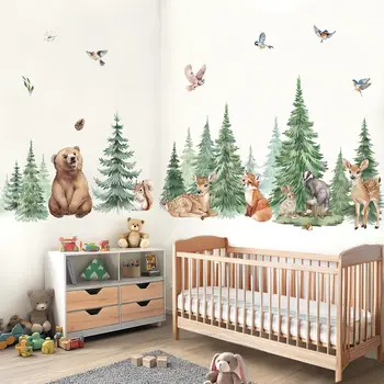Woodland Animal Wall Stickers 1