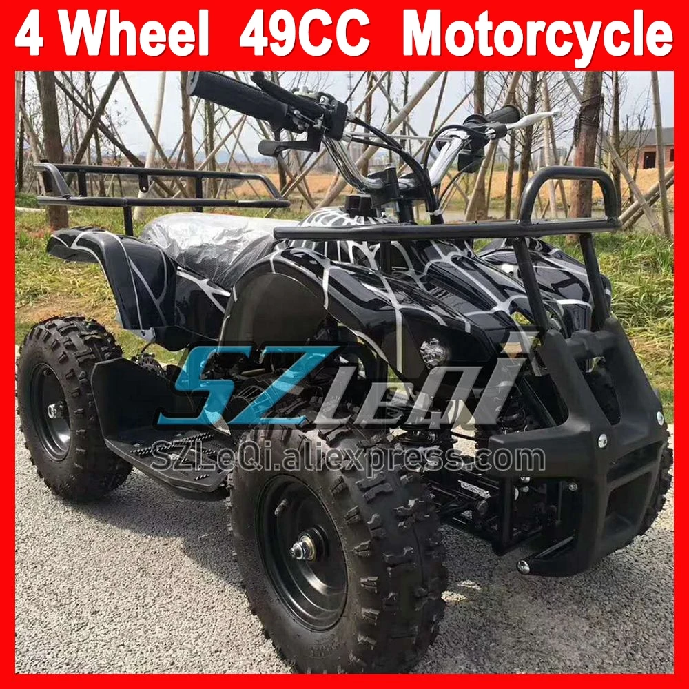 2 Stroke ATV OFF-road Gas Motorcycle 49 CC Racing MOTO Dirt Bike Trail-bike Trail bike Crosscountry Scrambling 4-Wheel Motorbike