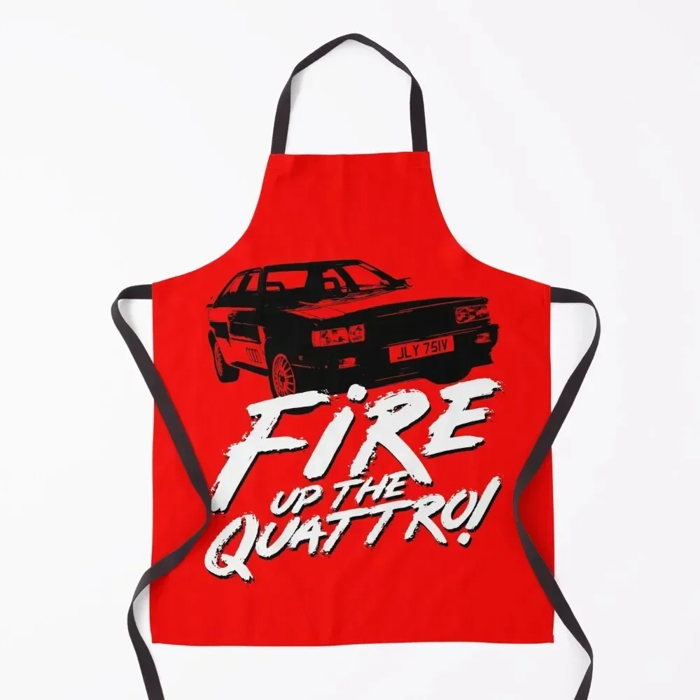 

Gene Hunt - Fire up the Quattro Apron kitchen item Kitchens Woman For Kitchen waiter Apron