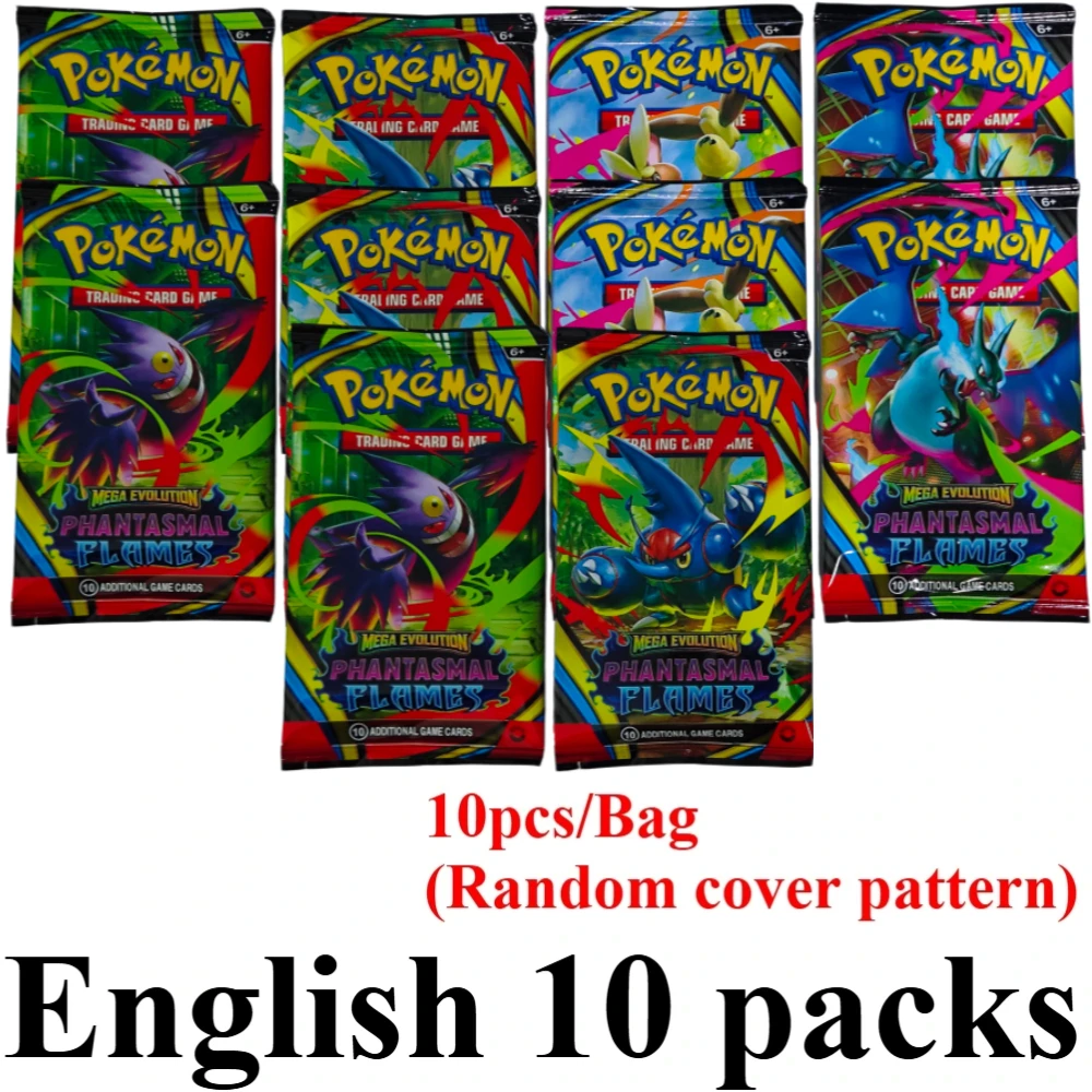 Pokémon TCG Booster Box Mega Evolution Ascended Heroes Phantasmal Flames Englische Version Sammelkarten als Geschenk – Detail 19