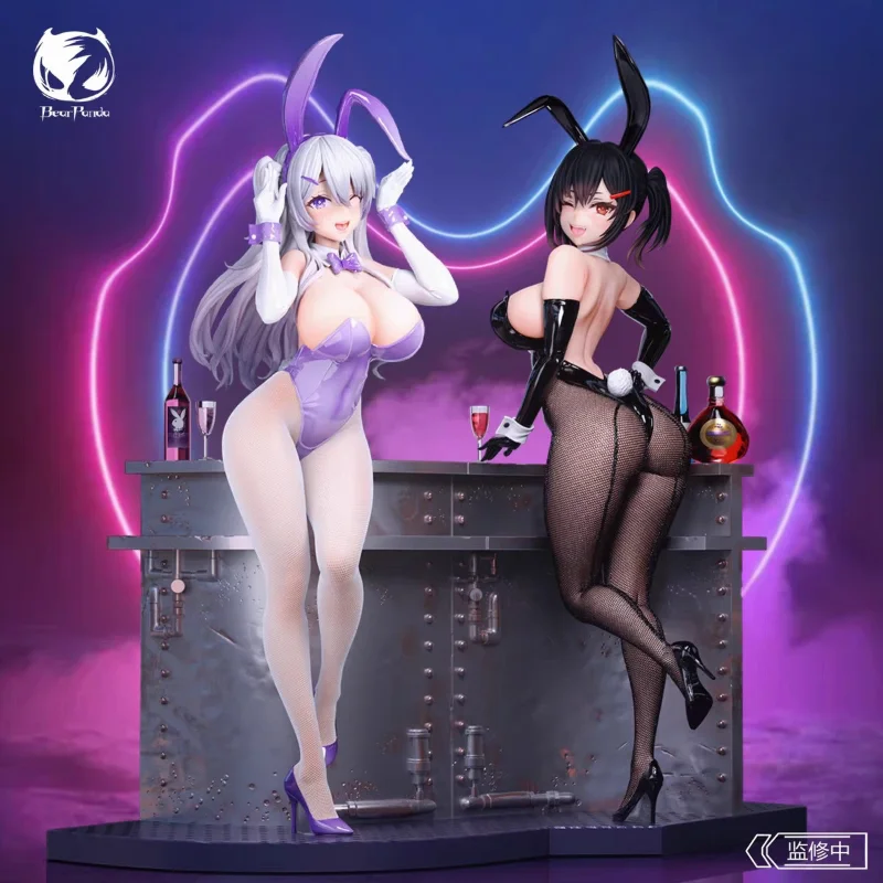 

Spot BearPanda Warm Paint & 3D Crystal Eye Bunny Girl Rin Shiya 1/6 Model Ornament Chassis Collection Gift