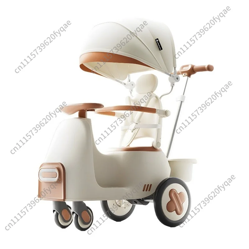 Shake music baby rocker multi-functional two-in-one children's baby walker anti-rollover baby stroller