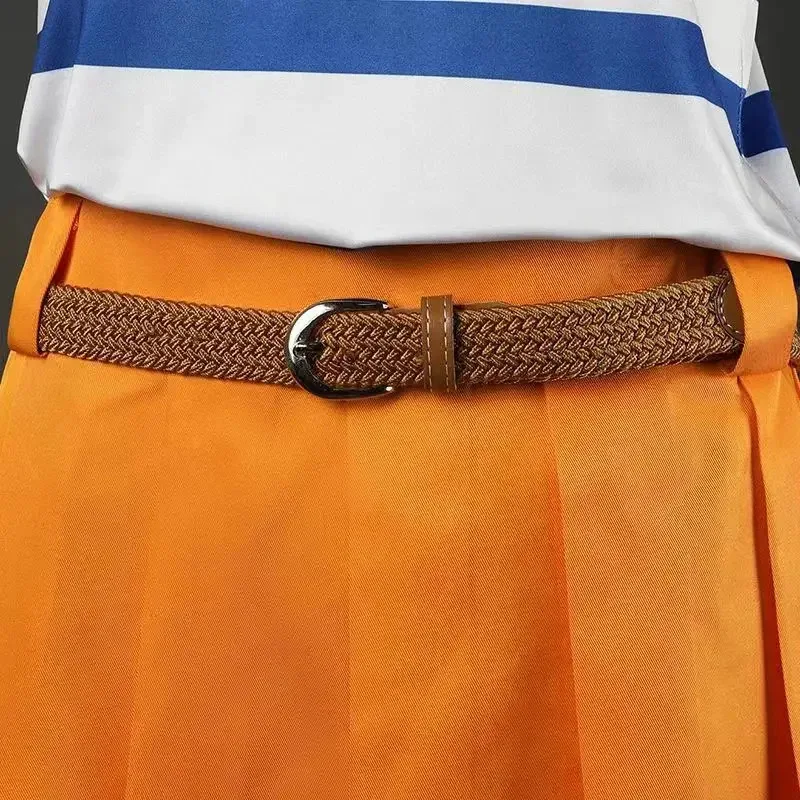 Anime Cosplay Movie Nami Tshirt Skirt Outfits with Waist Belt for Girls Women Halloween Party Nami Cosplay Costume