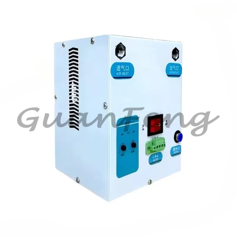 Small frozen compressed air dryer and gas dehydration filter for coordinate measuring machine