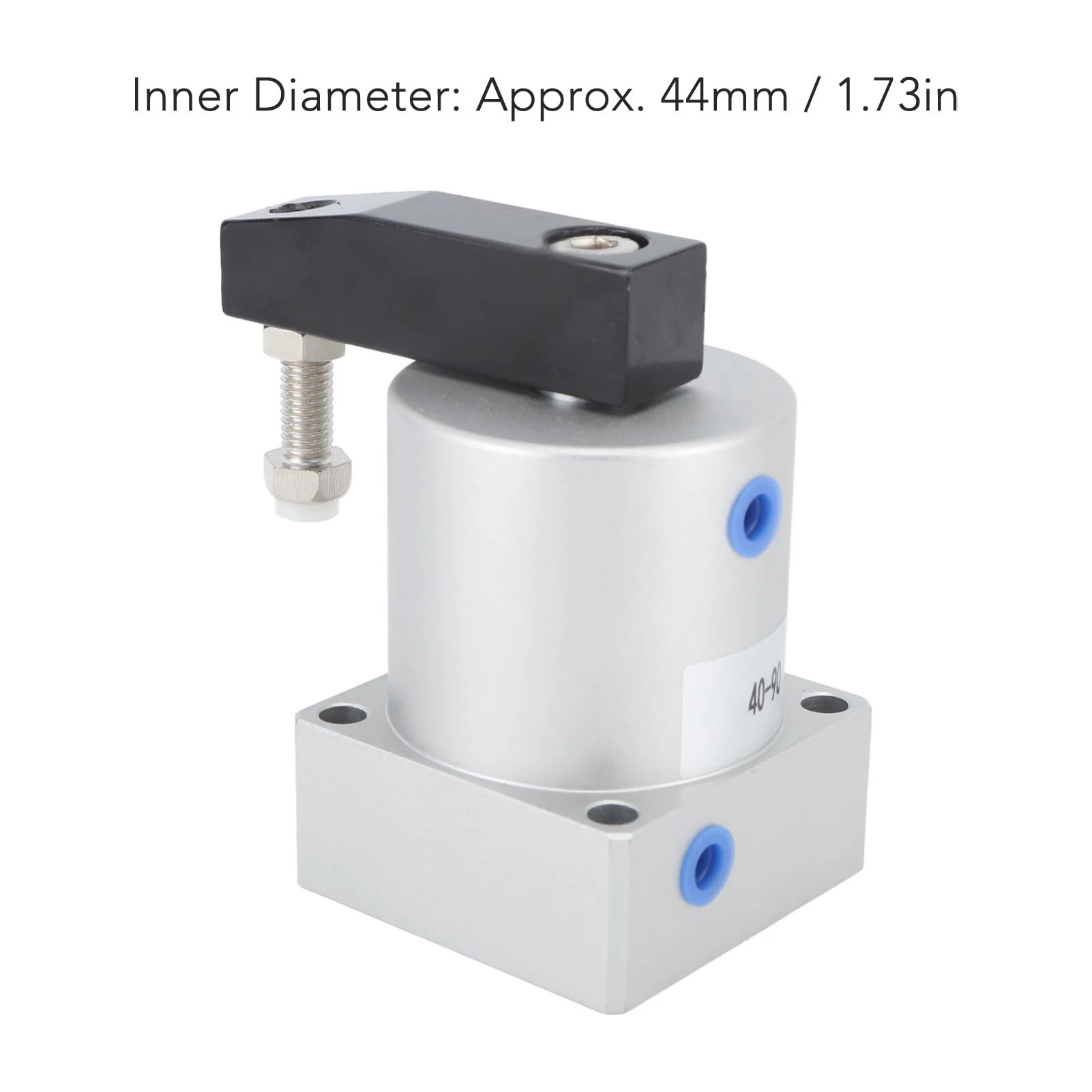 سوينغ المشبك اسطوانة اسطوانة الهواء الدوارة سرعة سريعة 40 مللي متر القطر الداخلي عالية الكفاءة سبائك الألومنيوم حياة طويلة للطحن #5