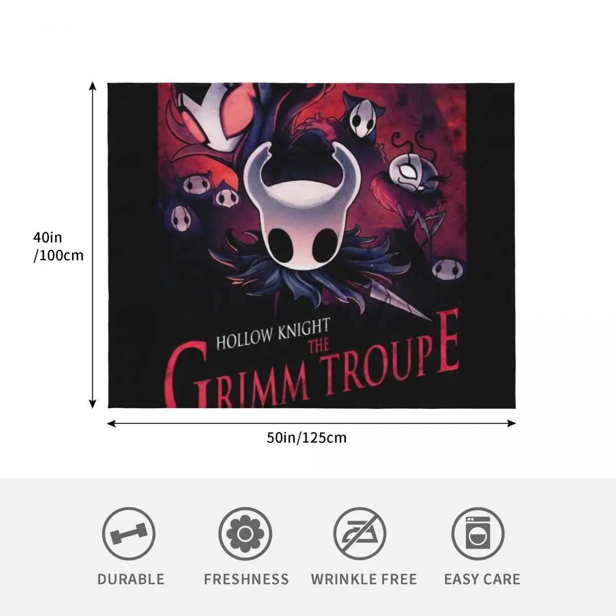 The Grimm Troupe رمي بطانيات السرير والبطانيات الحرارية الأشعث #4