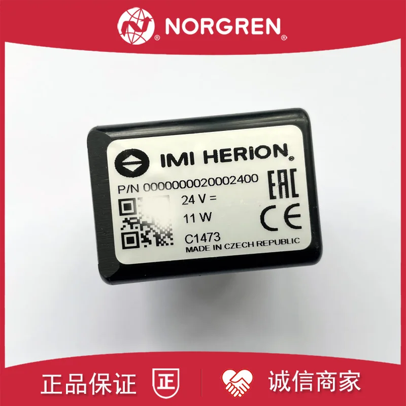 

IMI HERION 0000000020002400 Катушка 0200/24 В постоянного тока/0242/0246/11 Вт/3 Вт