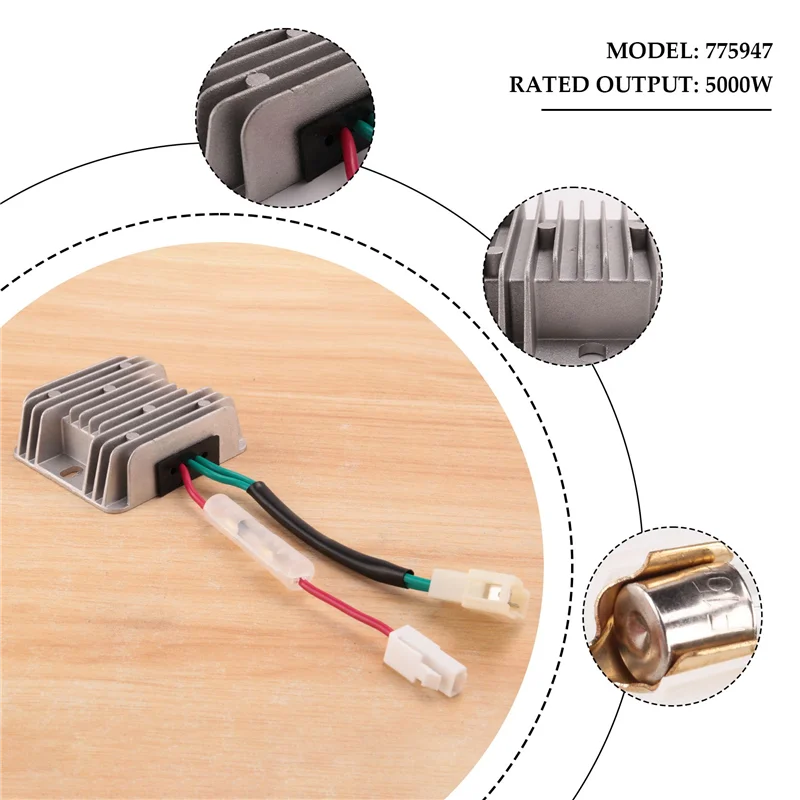 Exquisite Generator Engine Voltage Regulator Rectifier AVR For Kipor Kama KDE6500 KDE6700T