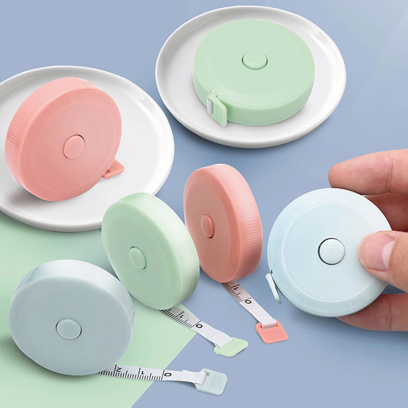 

3Pcs 1.5M Soft Tape Measure Double Scale Body Sewing Flexible Measurement Ruler For Body Measuring Tools Tailor Craft 60Inch