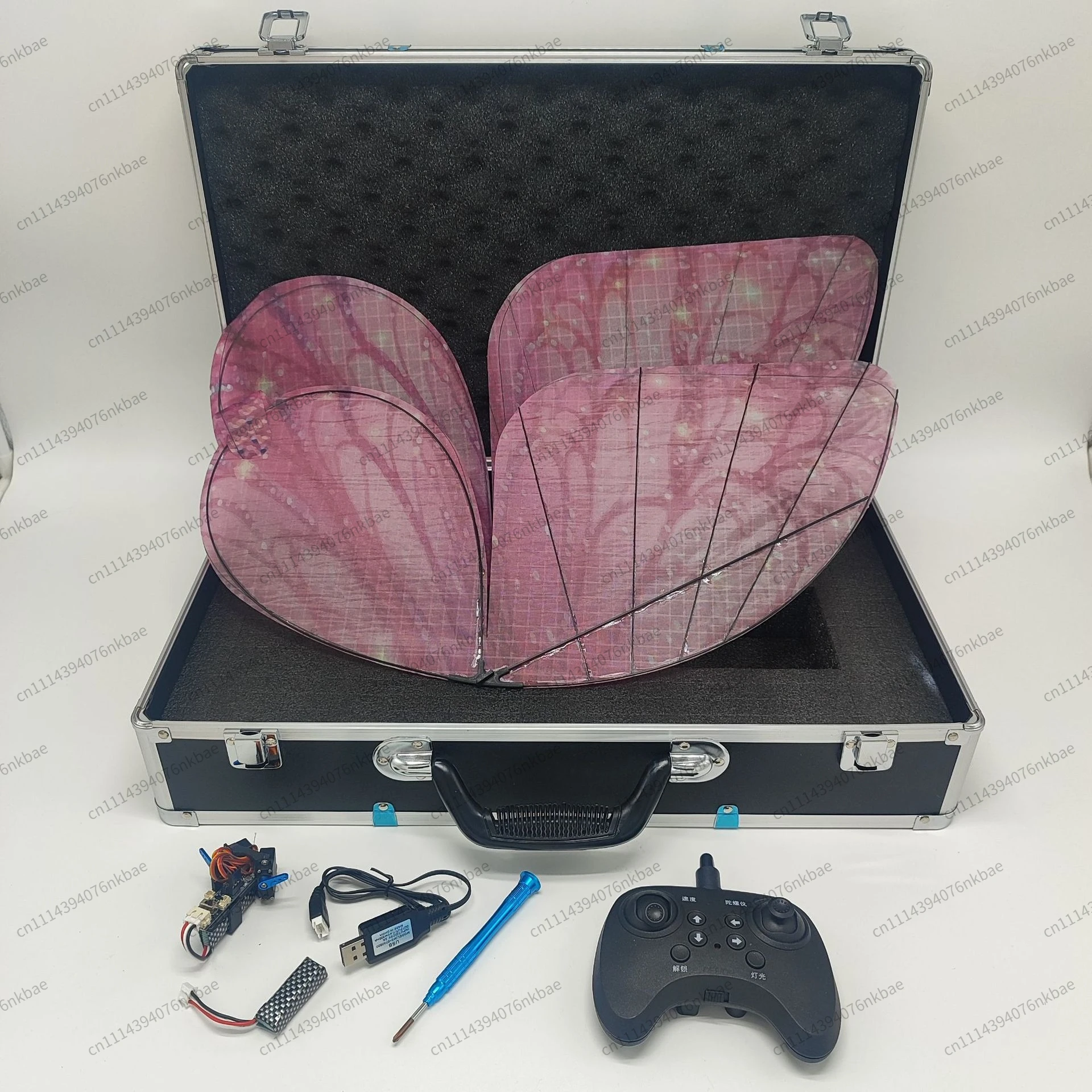 Remote Control Electric Bionic Flapping Butterfly Science Educational Prop for Performance Party