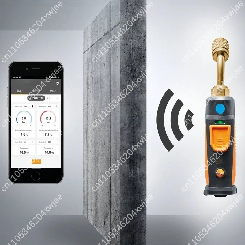 Digital Refrigerant Manifold Gauge Set 549 549i 557S, HVAC AC Service Tool with High Accuracy, Professional Charging Kit