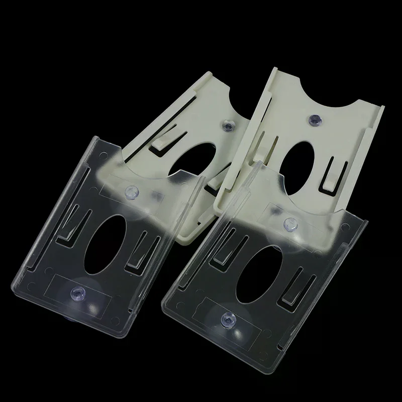 2PCS Brand New Card Holder For Windshield Glass Tag Durable ID IC  Card Sleeve