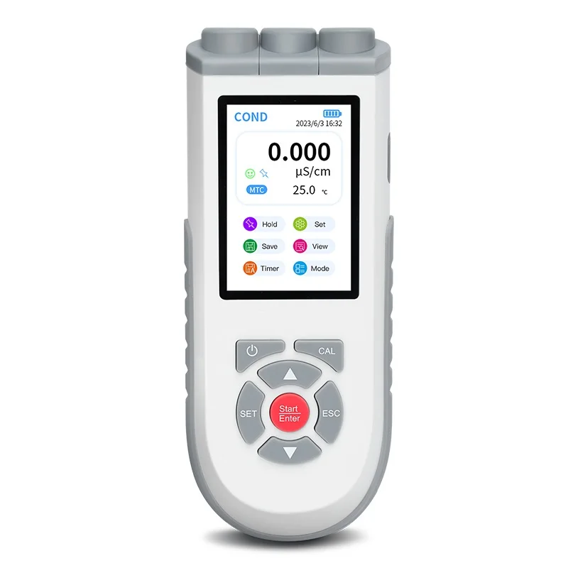 PCD10 Portable Meter with pH/Conductivity/Dissolved Oxy gen function